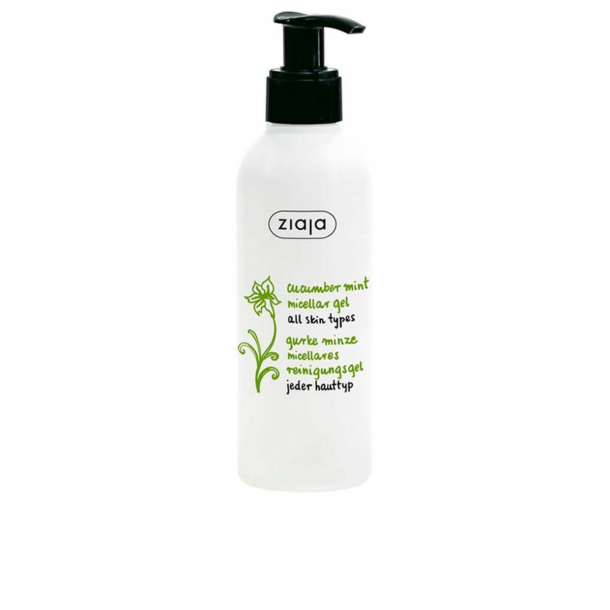 Facial Cleansing Gel Ziaja Pepino Y Menta Cucumber Mint 200 ml Ziaja