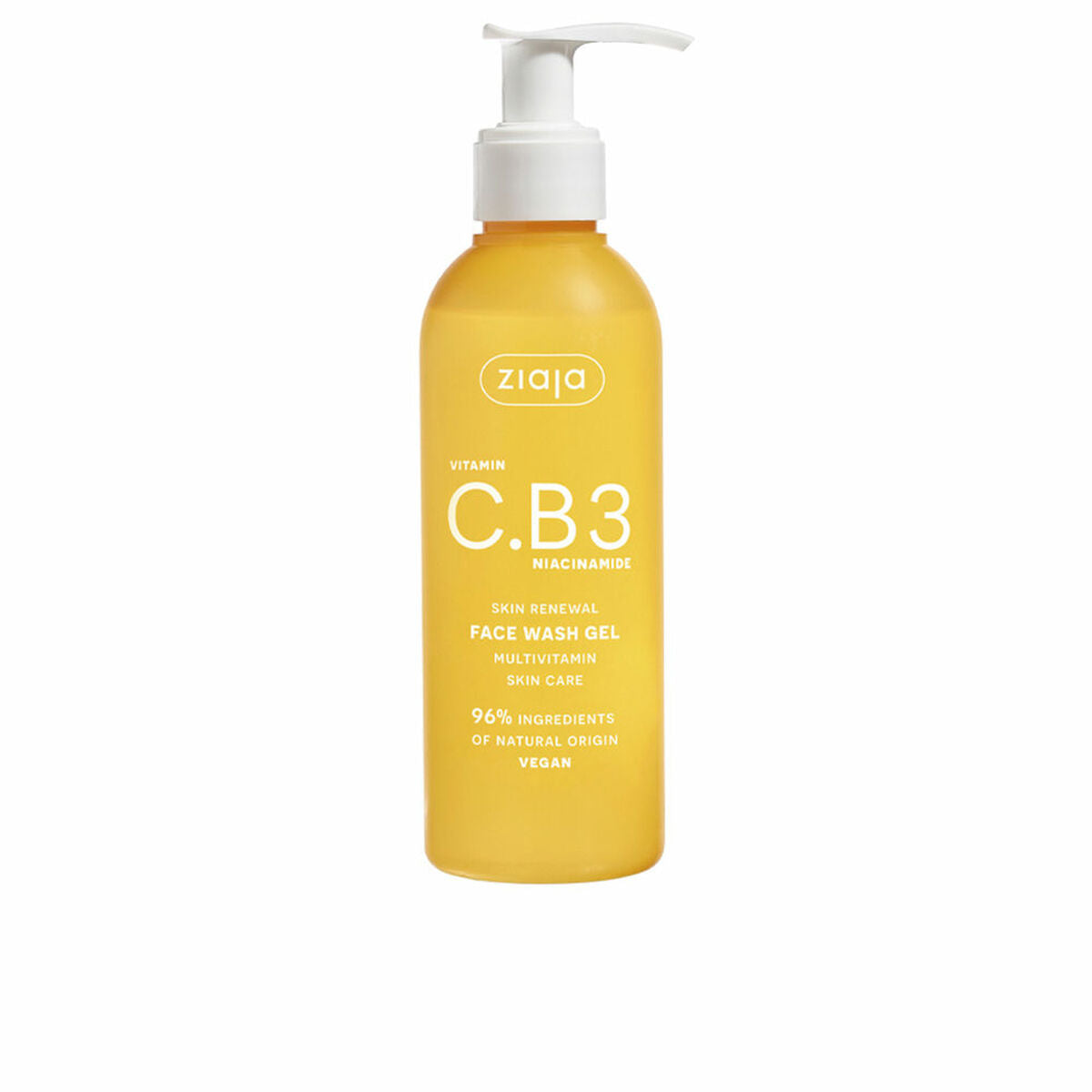 Facial Cleansing Gel Ziaja Vitamin C.B3 Niacinamide 190 ml Ziaja