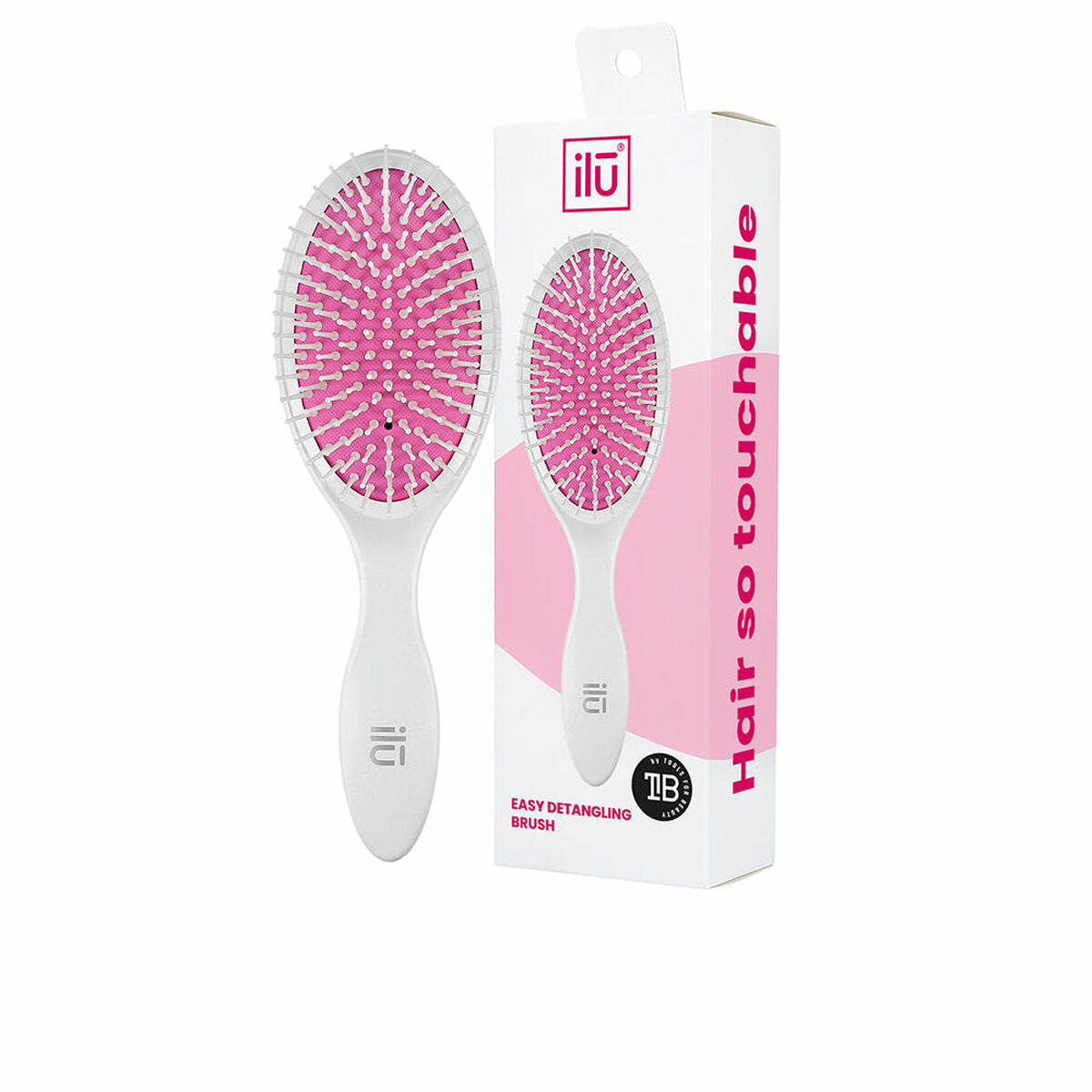 Detangling Hairbrush Ilū Easy Detangling Oval Ilū