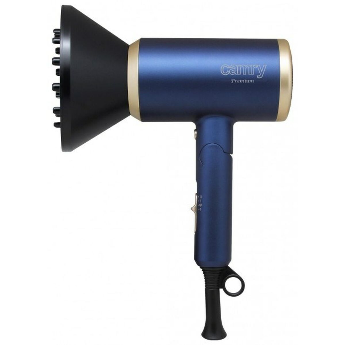 Hairdryer NO NAME CR 2268 Blue Black Gold 1800 W NO NAME