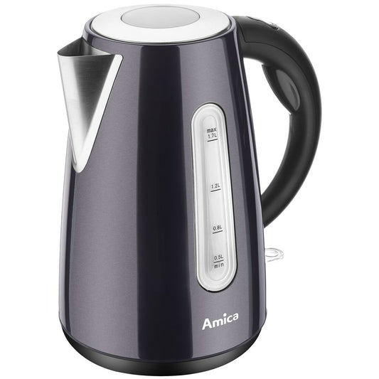 Kettle Amica KF4031 Black Graphite Steel 2200 W 1,7 L Amica