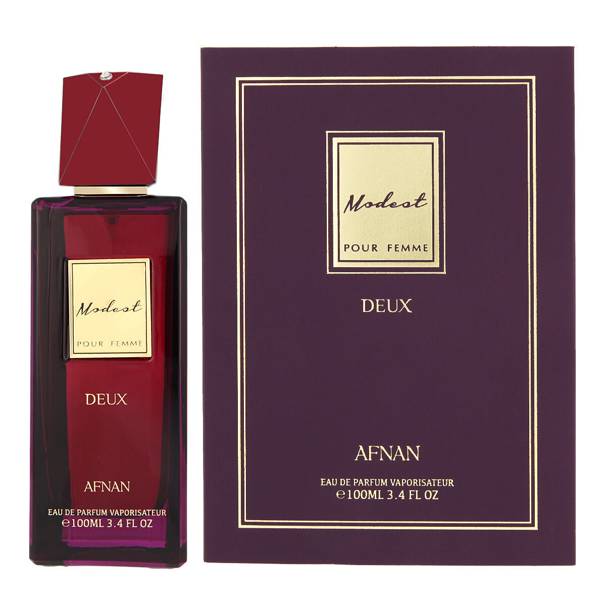 Women's Perfume Afnan Modest Deux Pour Femme 100 ml edp Modest Deux - Perfumes for women - Afnan - Default Title