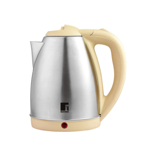 Electric Kettle with LED Light Bergner Yellow Stainless steel 1850 W 1,8 L Bergner