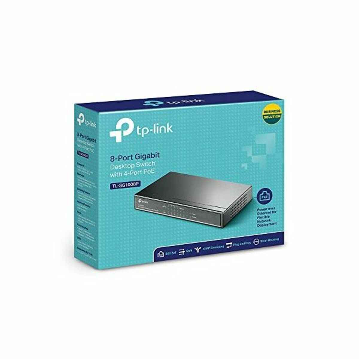 Switch TP-Link TL-SG1008P 8P Gigabit 4xPoE