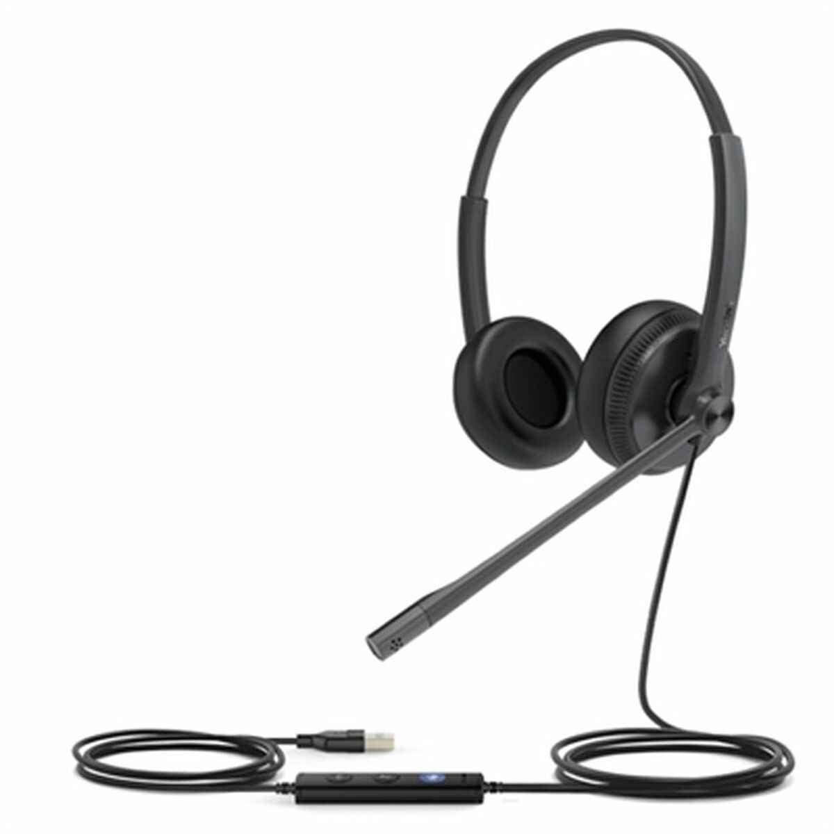 Headphones with Microphone Yealink 1308044 Black