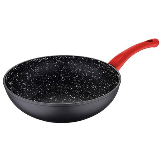 Wok Pan San Ignacio Toledo SG-6268 Black Aluminium Ø 26 cm San Ignacio