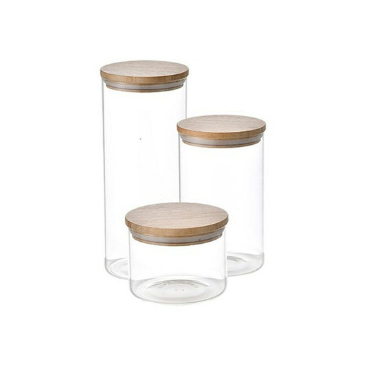 3 Tubs San Ignacio Crystal Transparent Bamboo San Ignacio