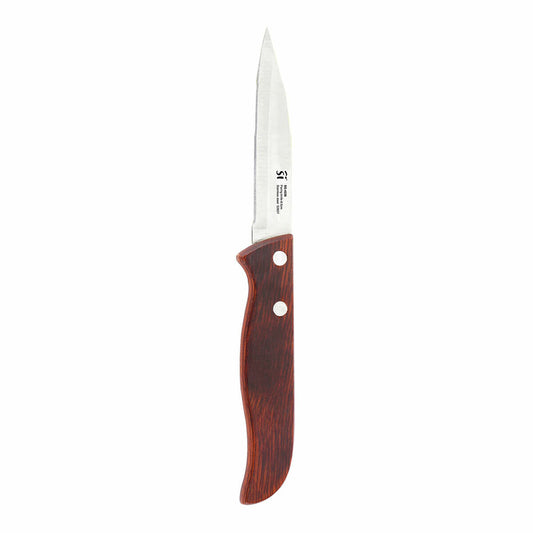 Peeler Knife San Ignacio pakka sg-4236 Stainless steel 8,5 cm Brown