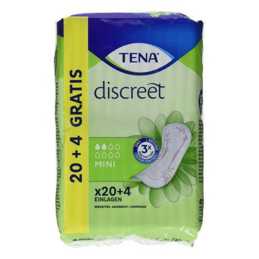 Incontinence Sanitary Pad Discreet Mini Tena (24 uds) Tena