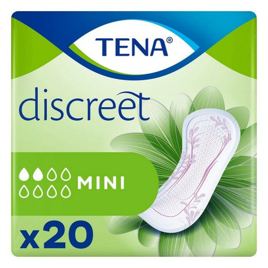 Incontinence Sanitary Pad Tena Discreet Mini 20 Units Tena