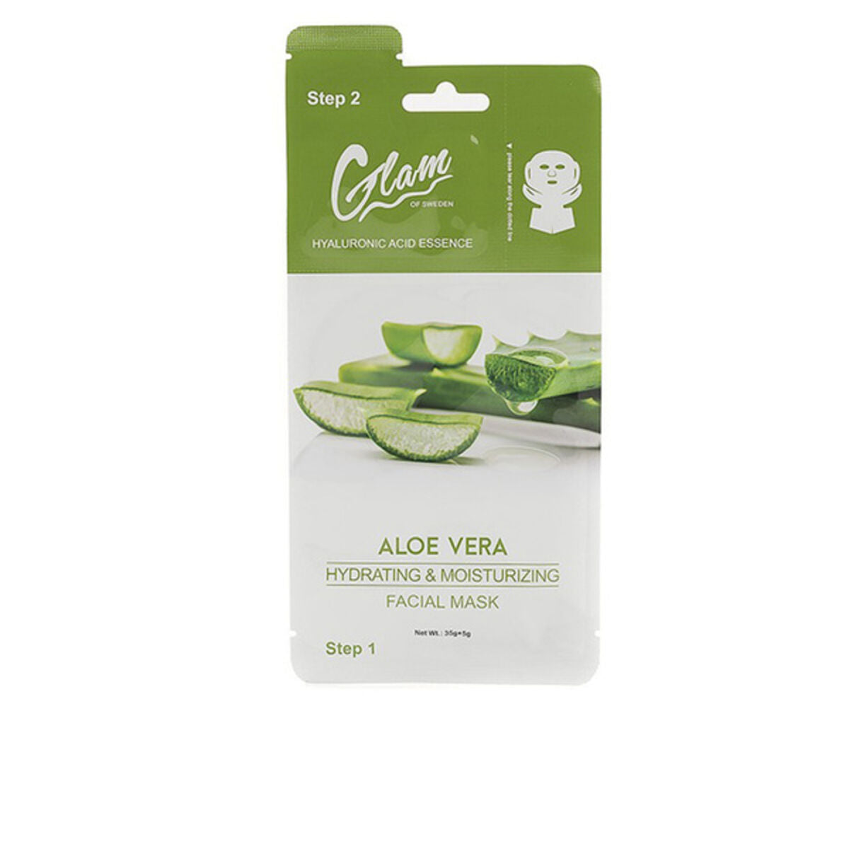 Facial Mask Glam Of Sweden Aloe Vera Glam Of Sweden