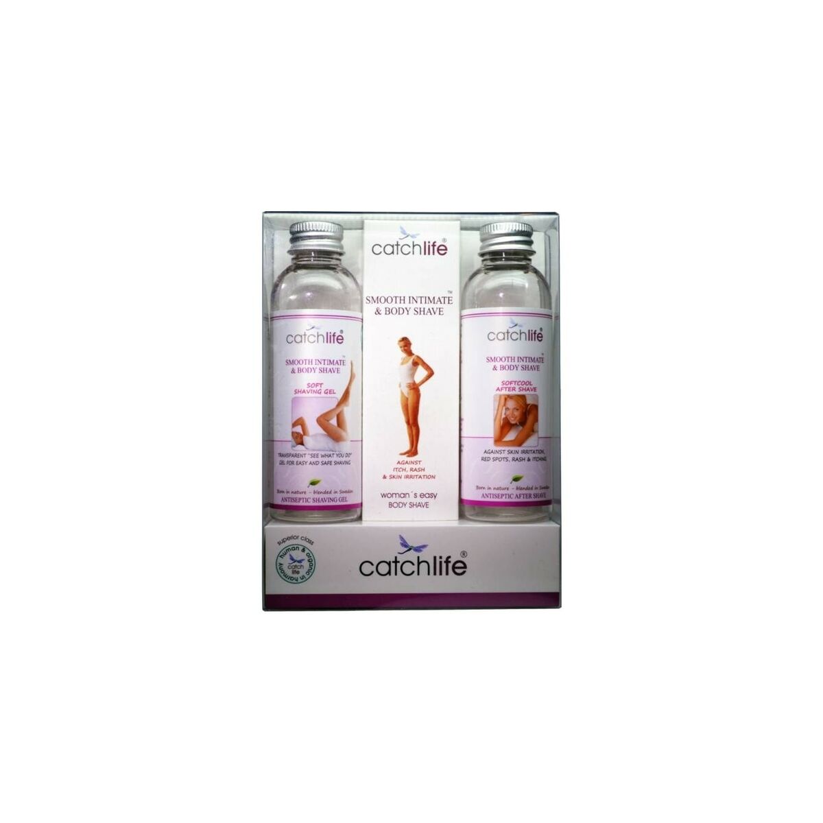 Body Hair Removal Cream Nature Body 2 x 75 ml