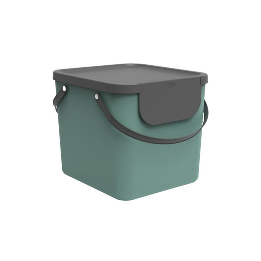 Container Rotho Albula Green 40 L Rectangular