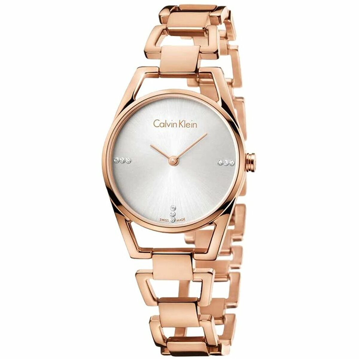 Ladies' Watch Calvin Klein DAINTY - 9 Diamonds (Ø 30 mm) Calvin Klein