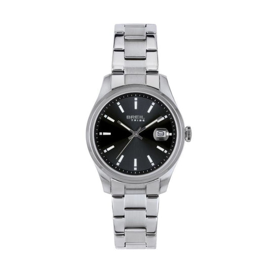 Unisex Watch Breil EW0651 Black Silver Breil