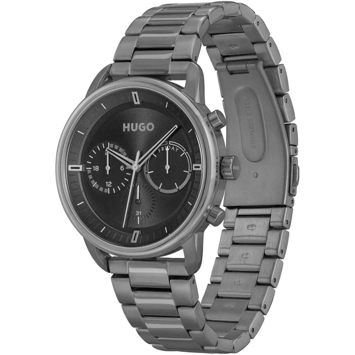 Unisex Watch Hugo Boss 1530234 Dark grey (Ø 44 mm)