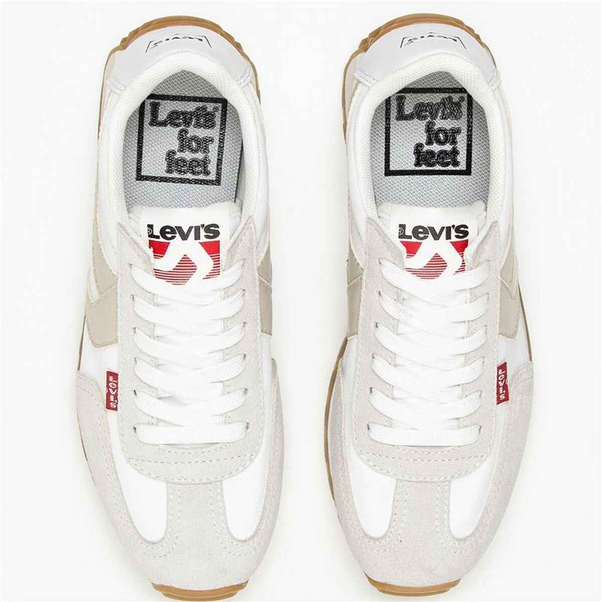 Women's casual trainers Levi's Stryder Red Tab S White