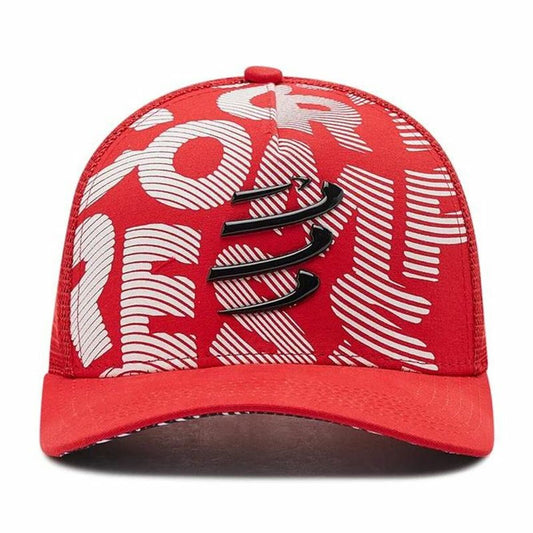 Sports Cap Compressport CU00008B-303 Red One size