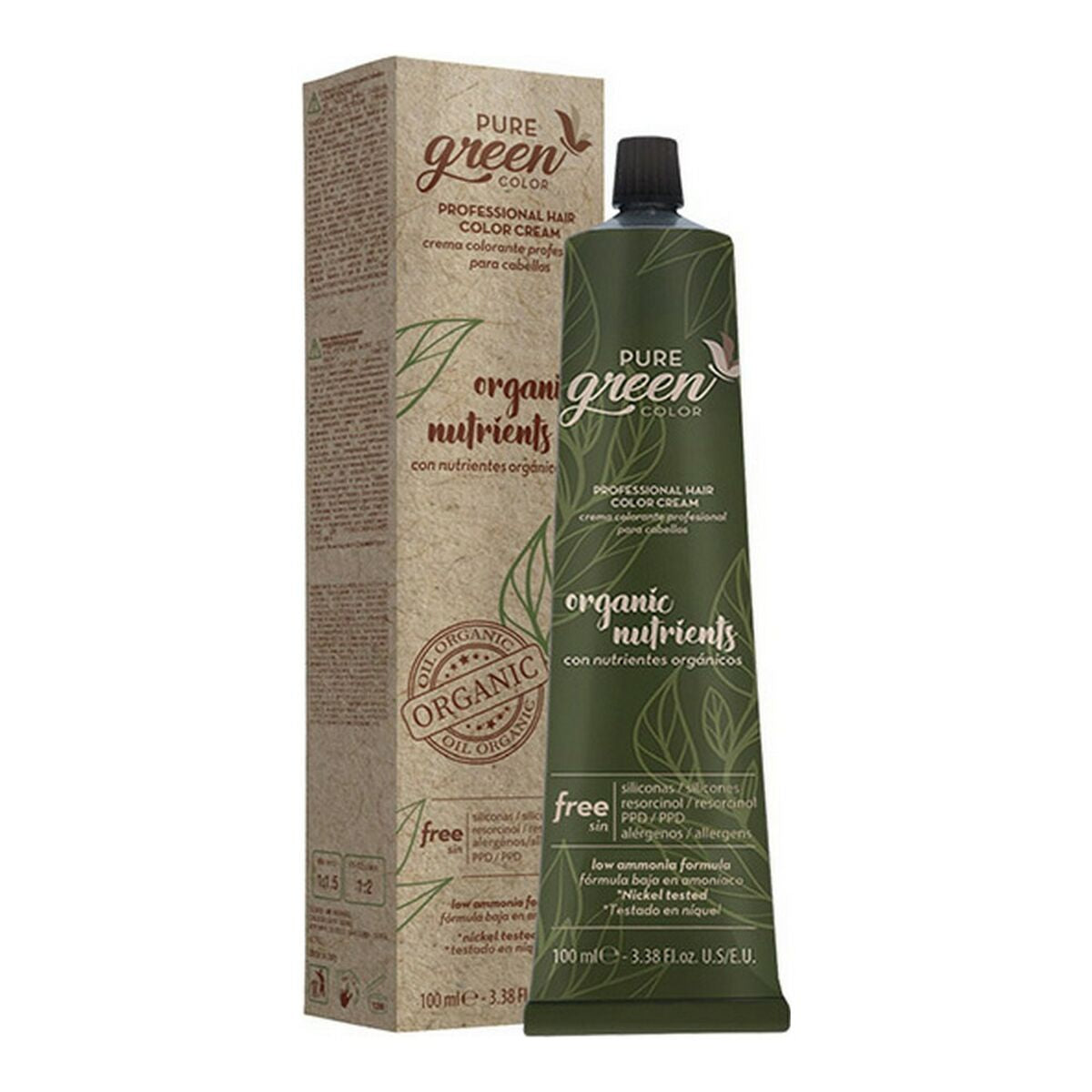 Colouring Cream Pure Green Nº 8.1 (100 ml)