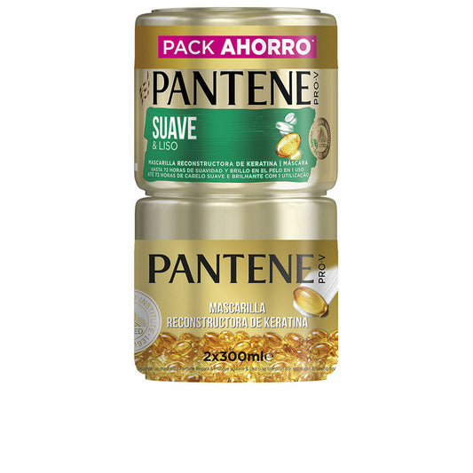 Hair Mask Pantene Keratin 2 x 300 ml 300 ml Pantene