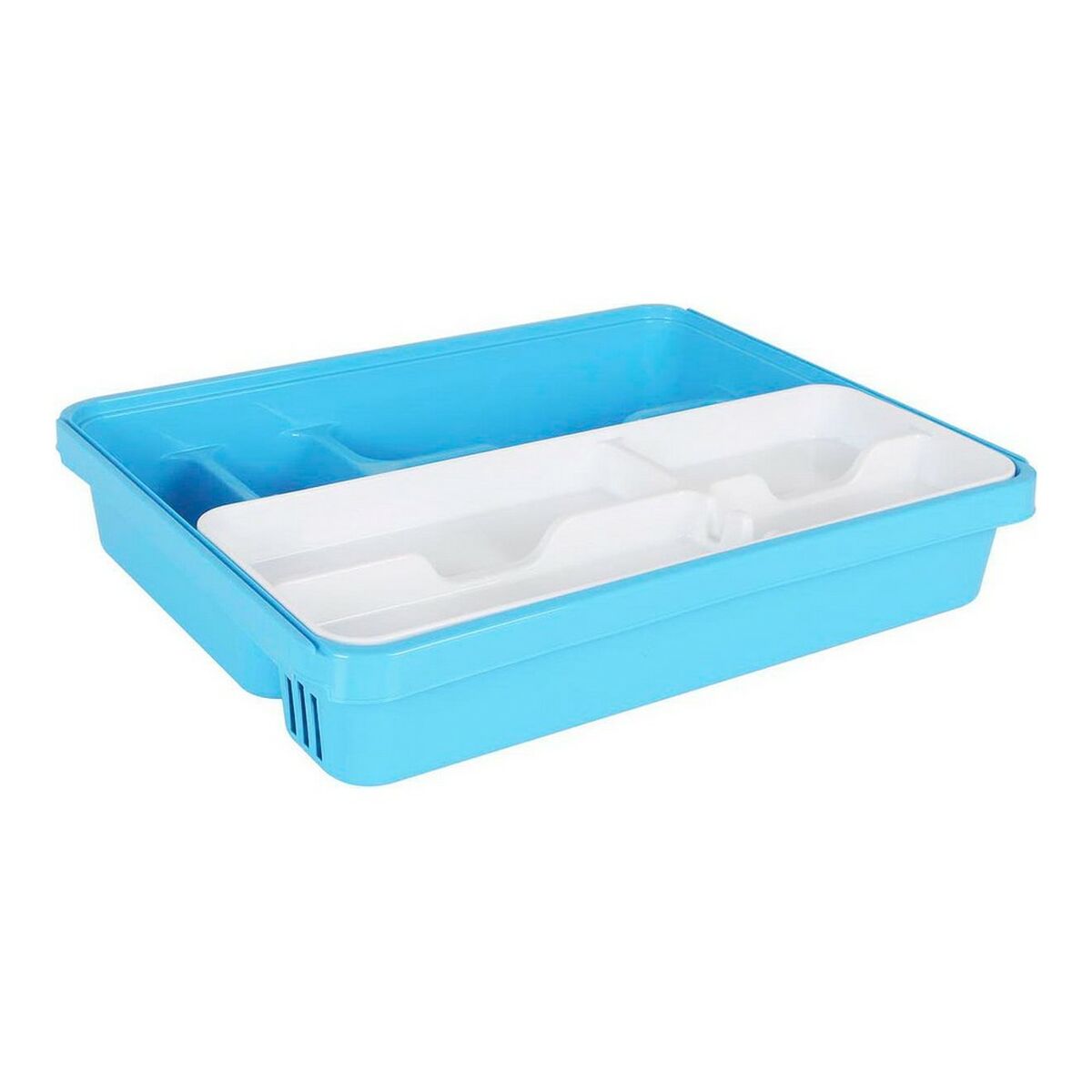 Cutlery Organiser Lacis Plastic Double (31 x 39,5 cm)