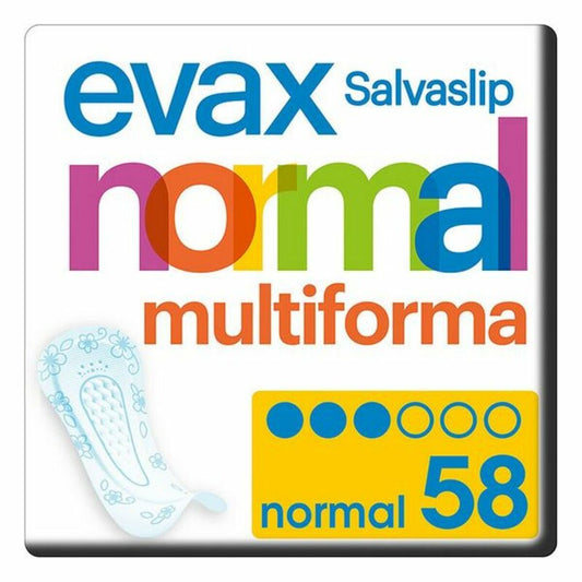 Panty Liner Multiforma Evax Slip Multiforma (58 uds) Evax