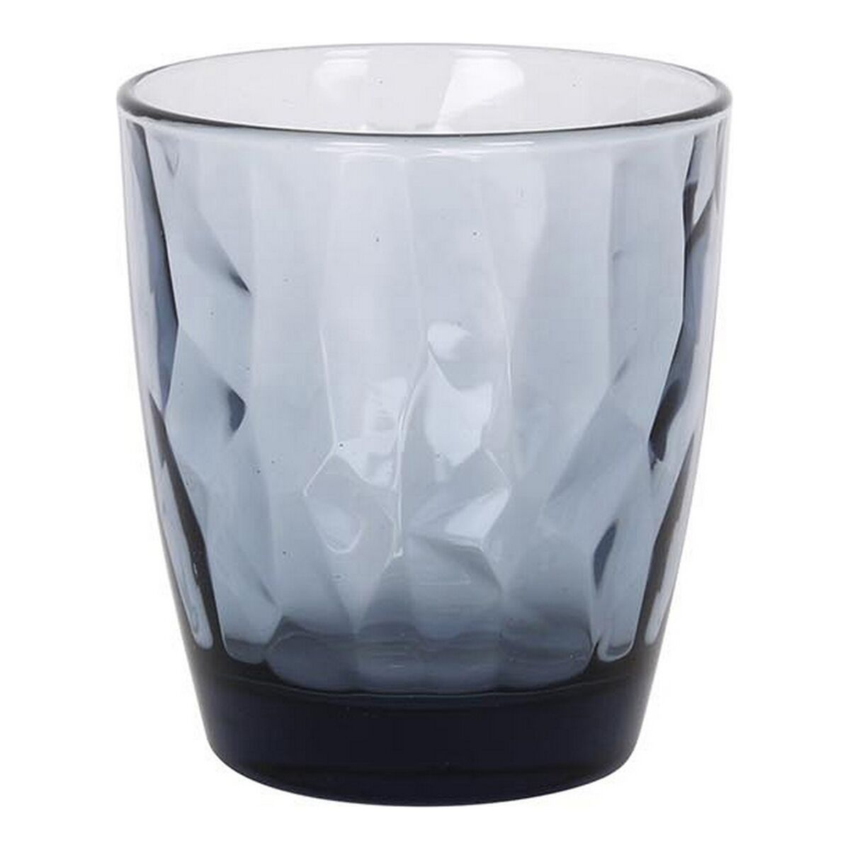 Glass Bormioli Rocco Diamond Blue Glass Crystal (6 Units) (Pack 6 uds) Bormioli Rocco