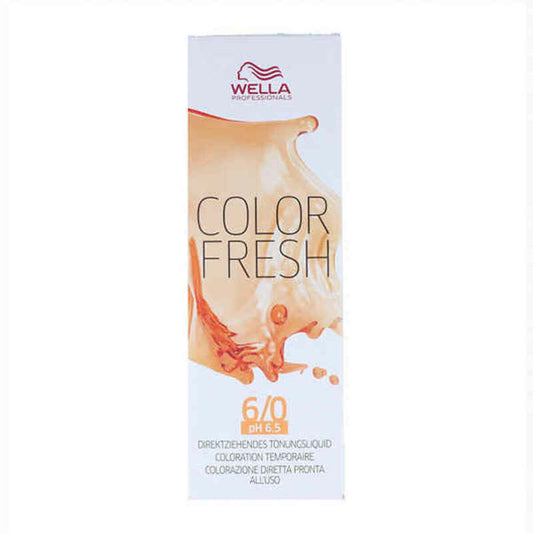 Temporary Dye Color Fresh Wella Color Fresh Nº 6.0 (75 ml)