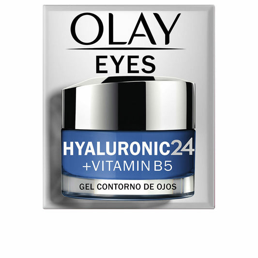 Gel for Eye Area Olay Hyaluronic 24 Vitamin B5 15 ml Olay