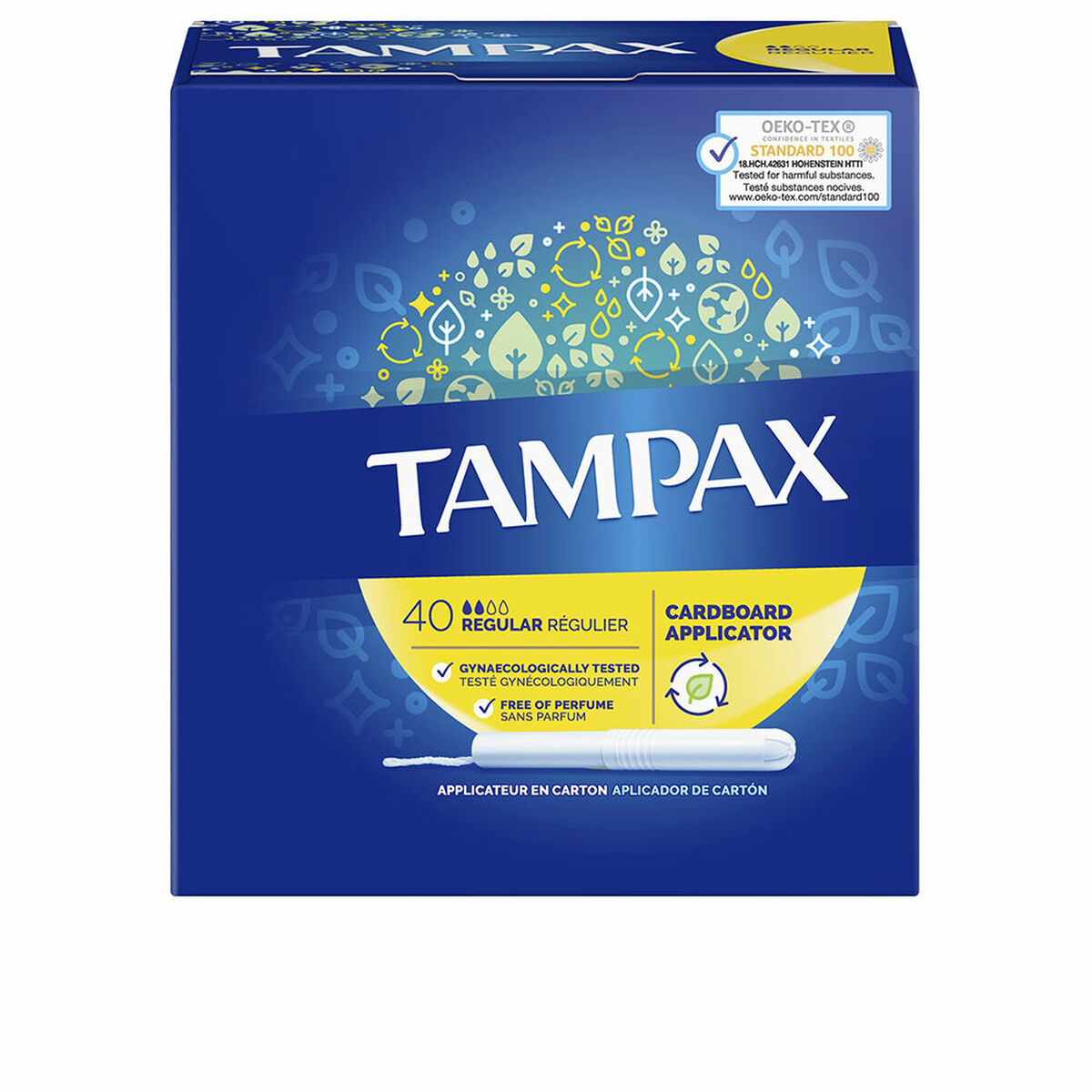 Regular Tampons Tampax 40 Units Tampax