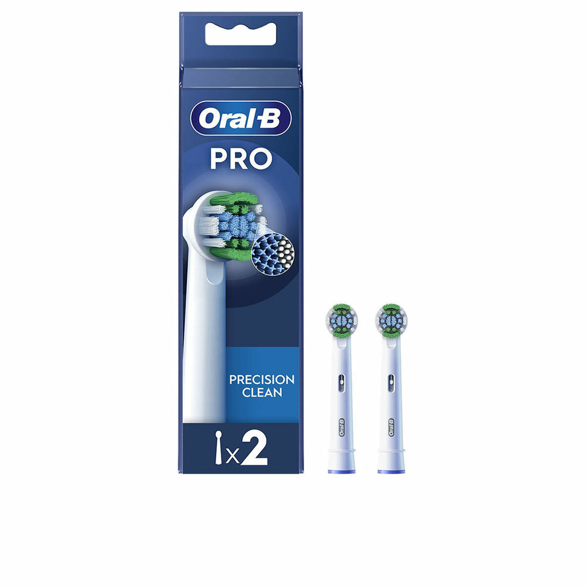 Replacement Head Oral-B PRECISION CLEAN 2 Units Oral-B