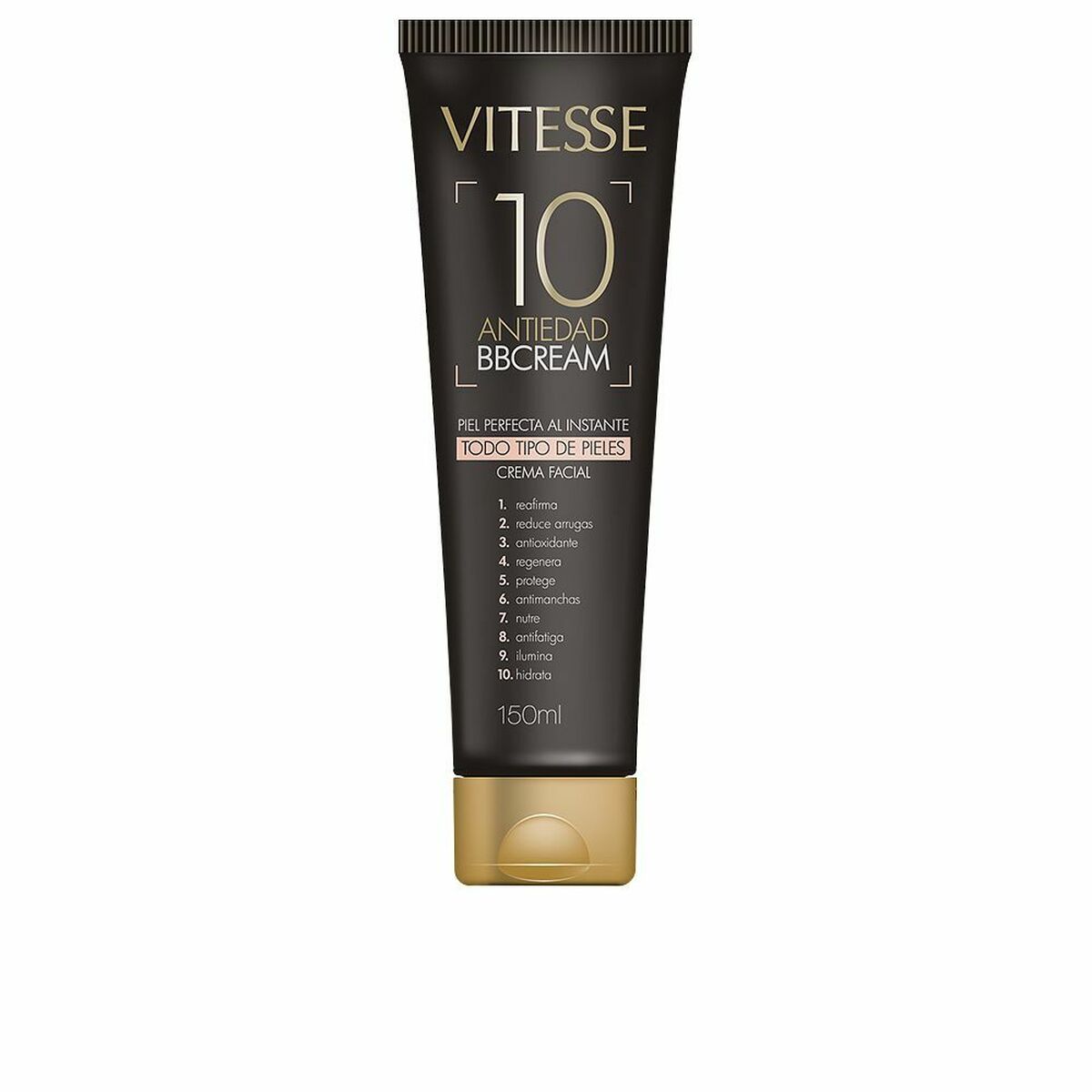 Hydrating Cream with Colour Vitesse Antiedad Bb Cream Anti-ageing 10-in-1 150 ml Vitesse