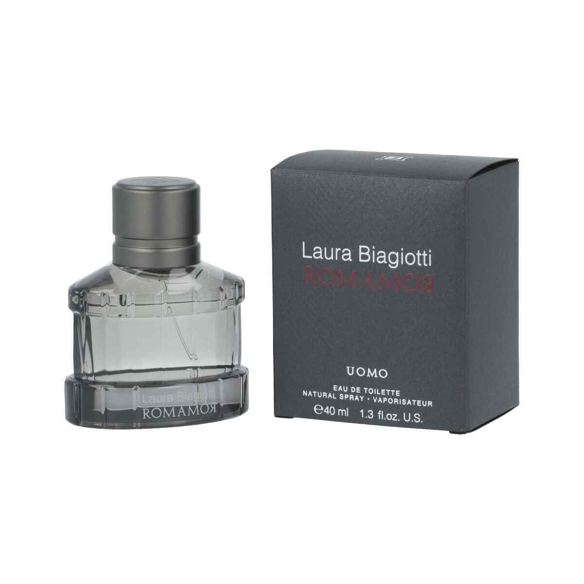 Men's Perfume Laura Biagiotti RomamoR Uomo EDT Spray White Men