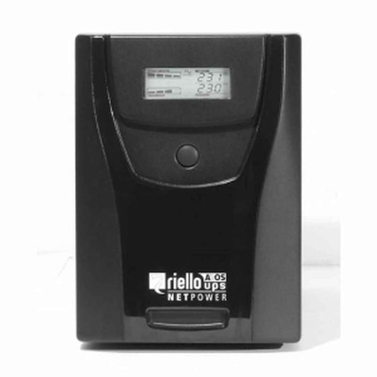 Uninterruptible Power Supply System Interactive UPS Riello NPW 800 DE           Black 480 W 800 VA