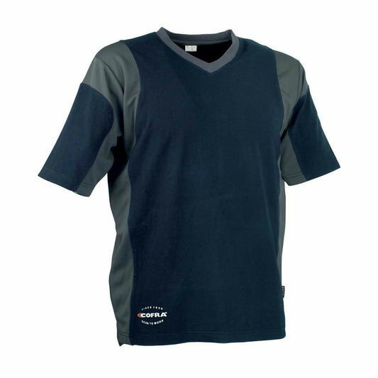 Men’s Short Sleeve T-Shirt Cofra Java Dark blue