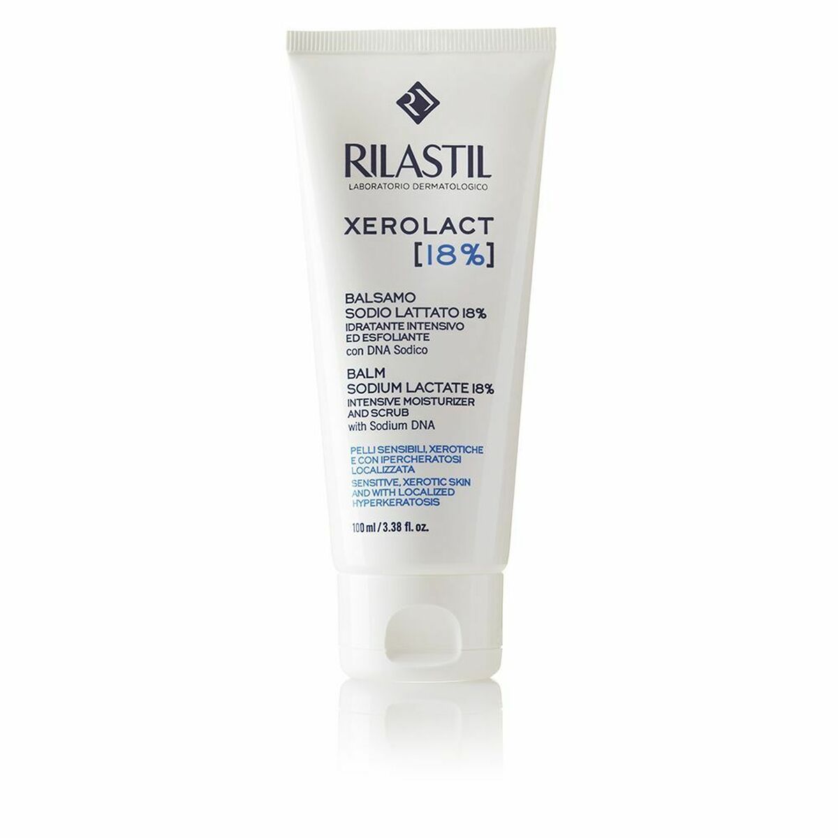 Moisturising Body Balm Rilastil Xerolact 18% Exfoliant (100 ml) Rilastil