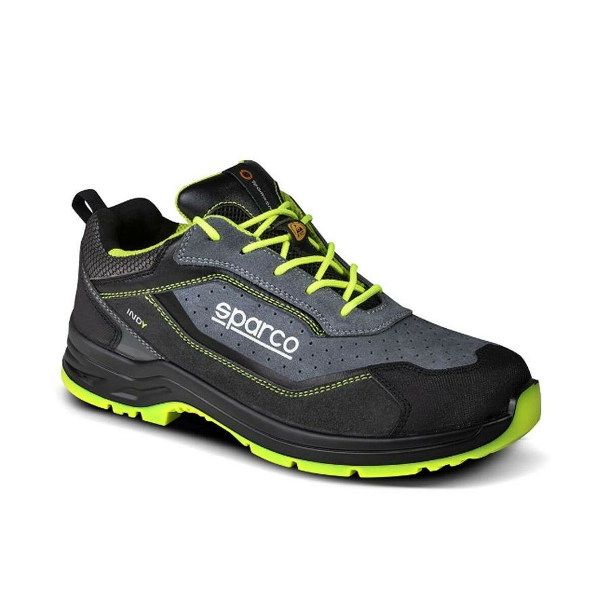 Safety shoes Sparco INDY S1P ESD Yellow Grey