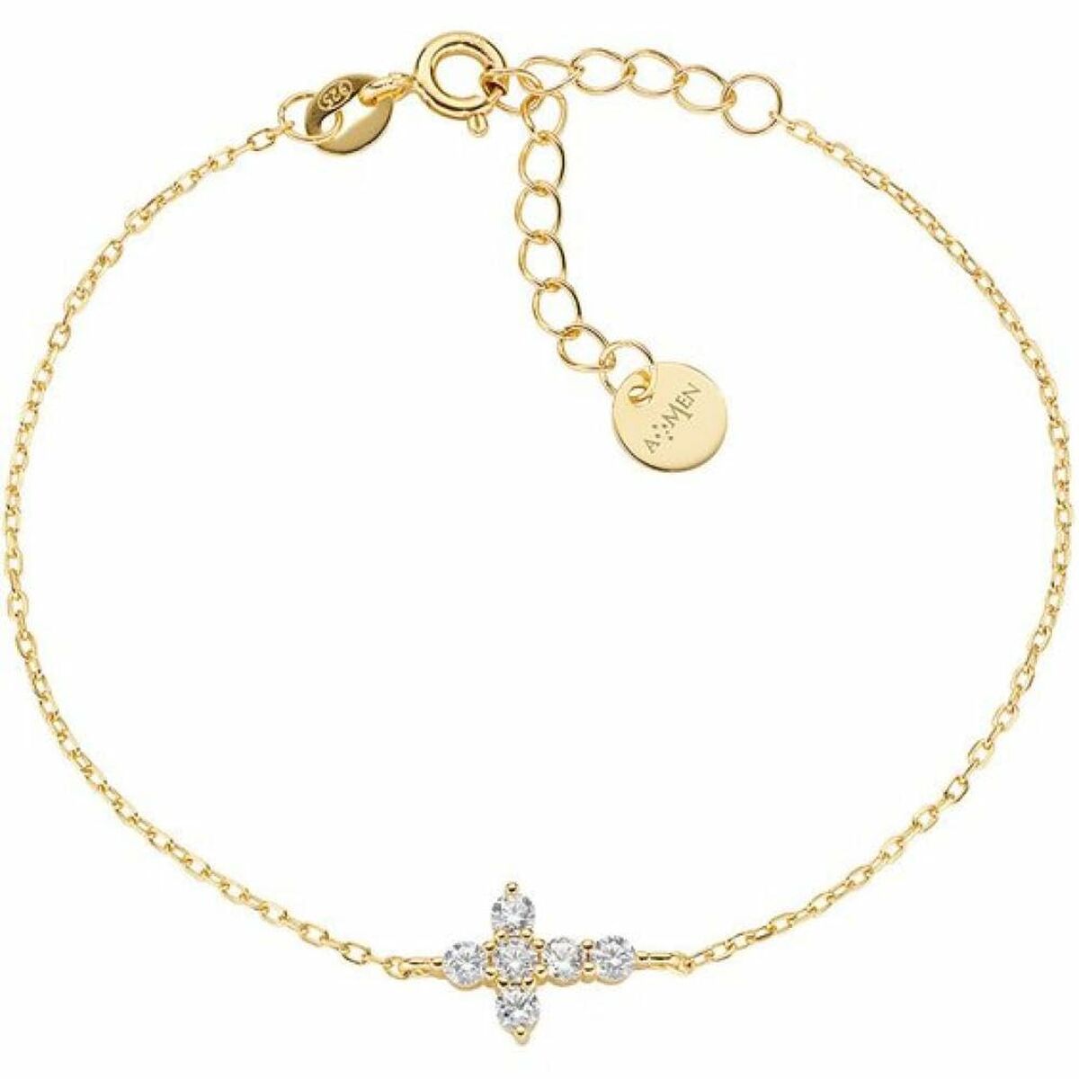 Ladies' Bracelet Amen BRCRPAGBZ