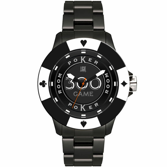 Unisex Watch Light Time POKER (Ø 41 mm) Light Time