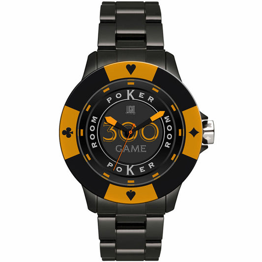 Unisex Watch Light Time POKER (Ø 41 mm) Light Time