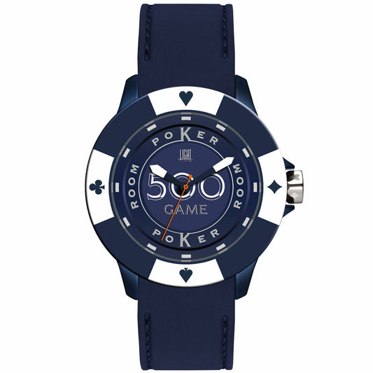 Unisex Watch Light Time POKER (Ø 41 mm) Light Time