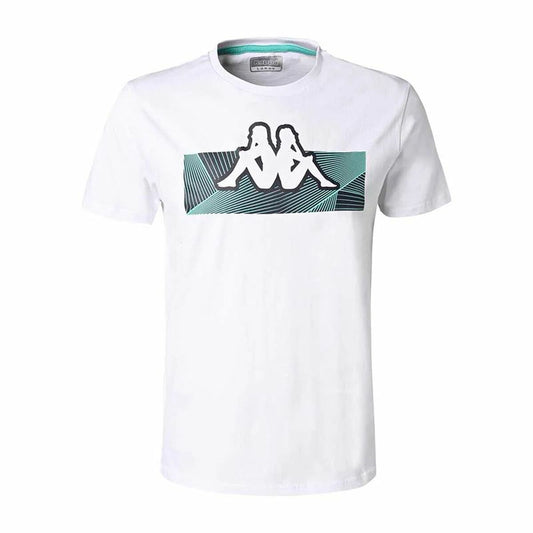 Child's Short Sleeve T-Shirt Kappa Eryx  White