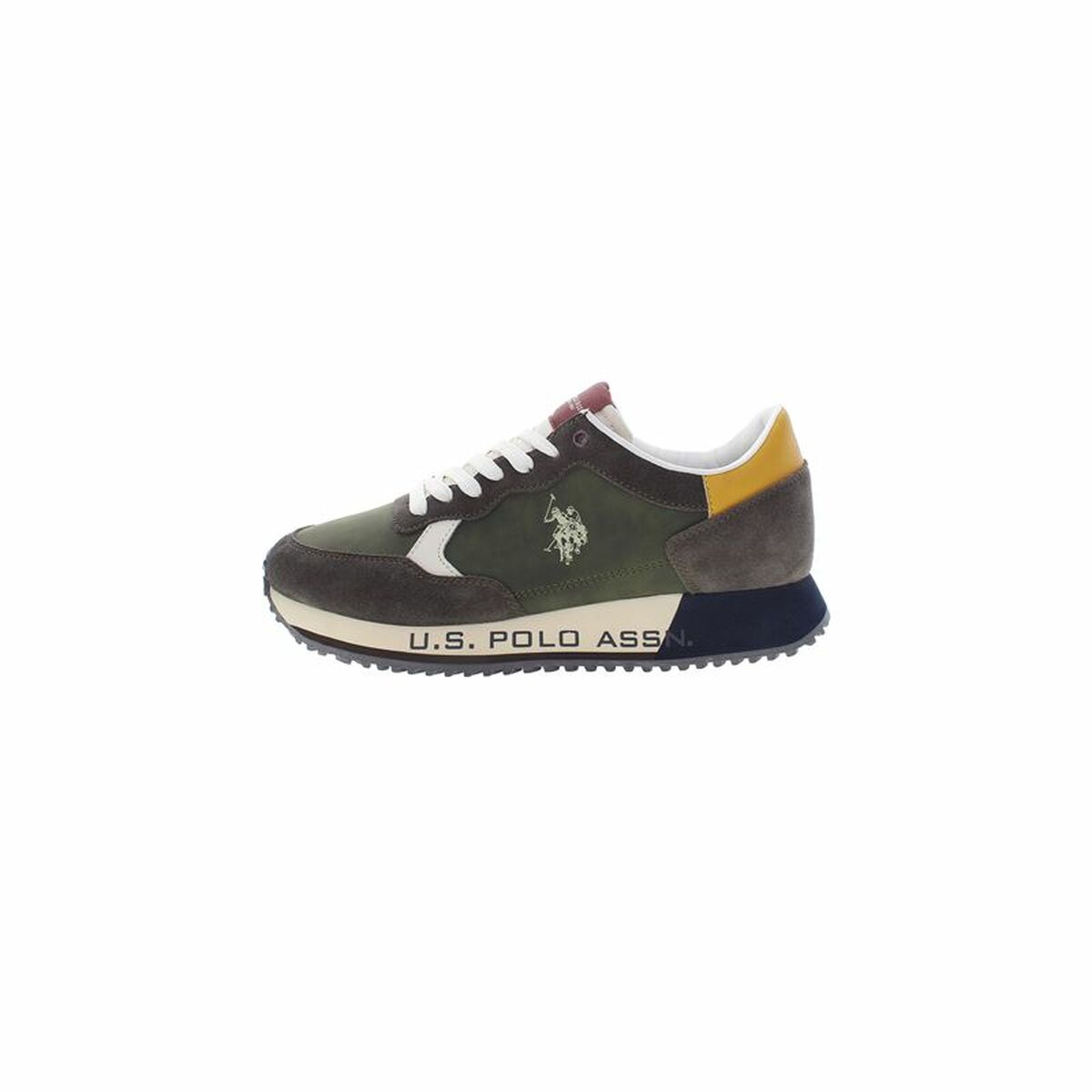 Casual Trainers U.S. Polo Assn. Cleef005M Brown Olive