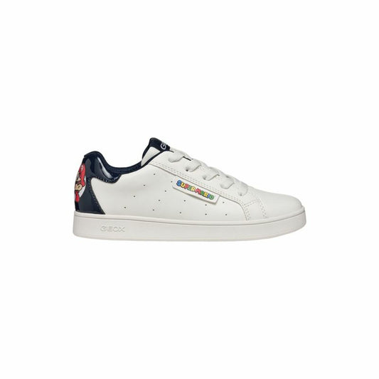 Casual Trainers Geox Eclyper White Navy Blue