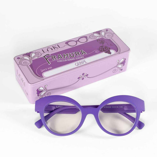 Unisex' Spectacle frame Loki Purple