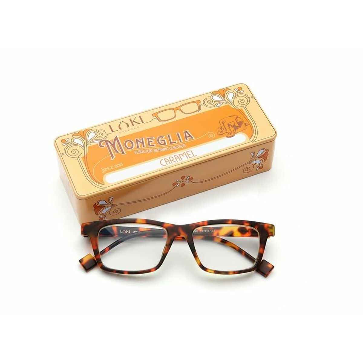 Unisex' Spectacle frame Loki Tortoise