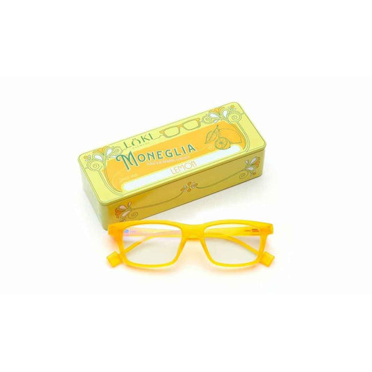 Unisex' Spectacle frame Loki Honey