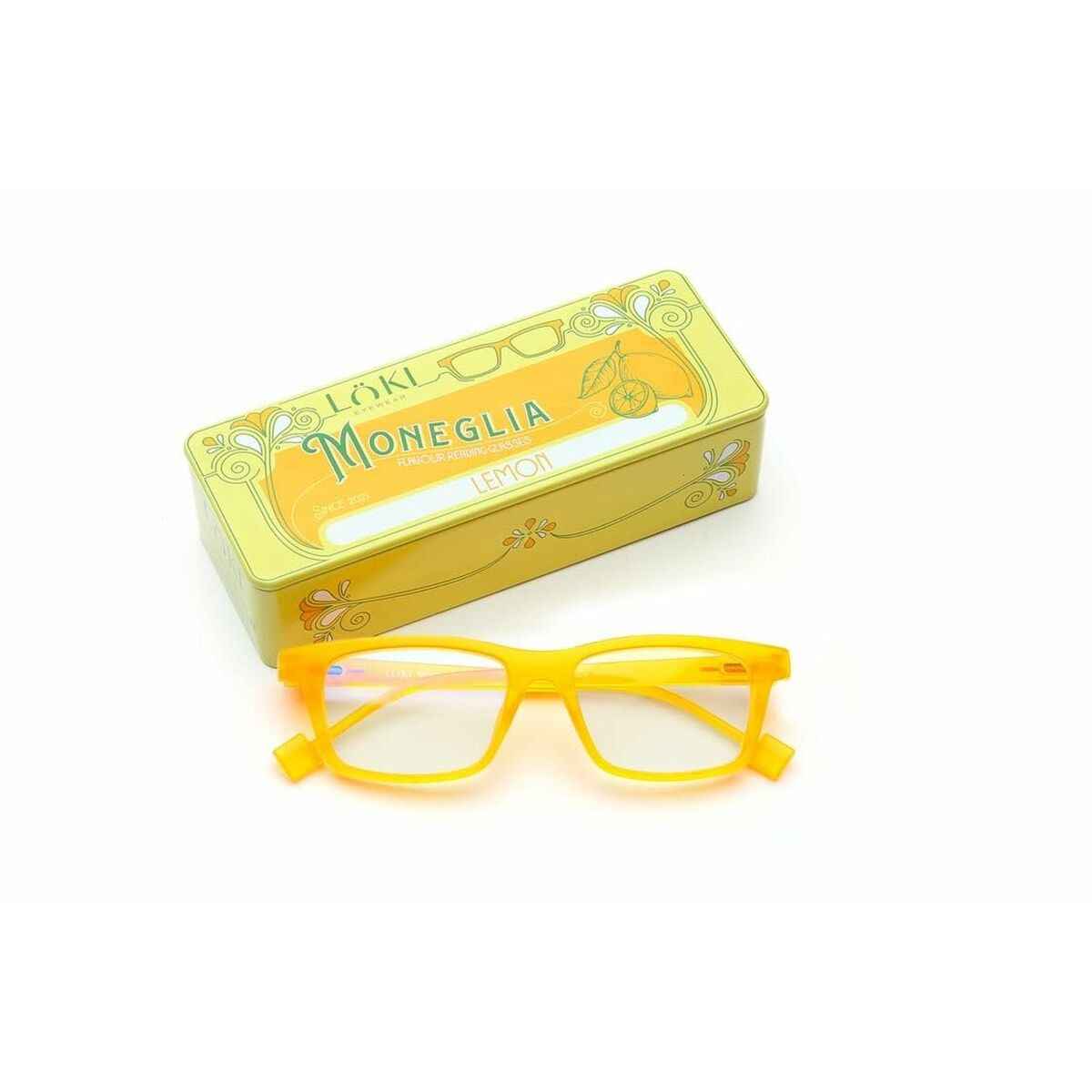 Unisex' Spectacle frame Loki Honey