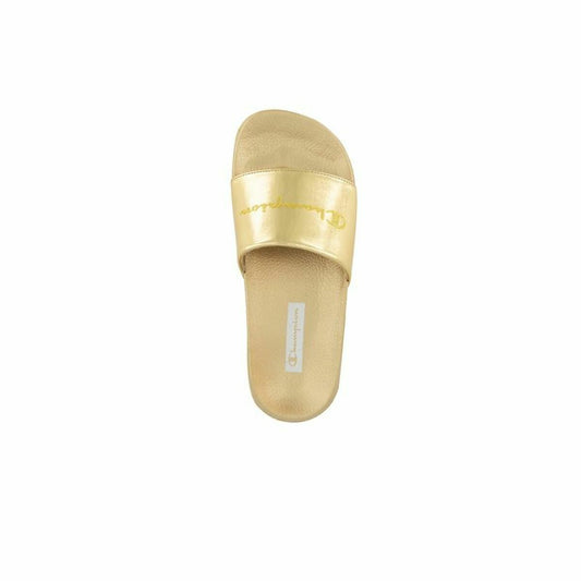 Women's Flip Flops Champion Slide Queens Yellow