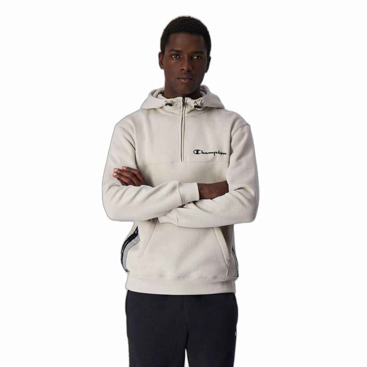 Men’s Hoodie Champion Legacy Beige